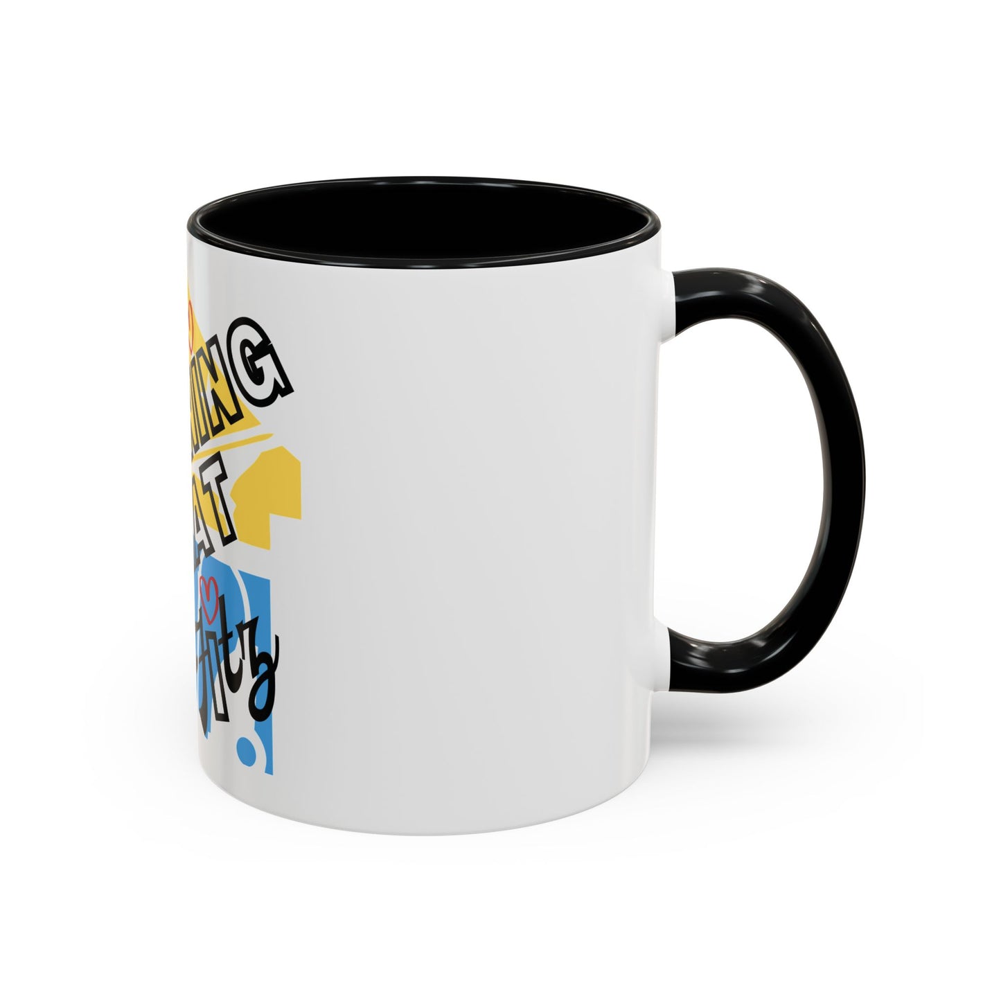 "Cleaning That Fitz" Logo Accent Coffee Mug (11, 15oz)