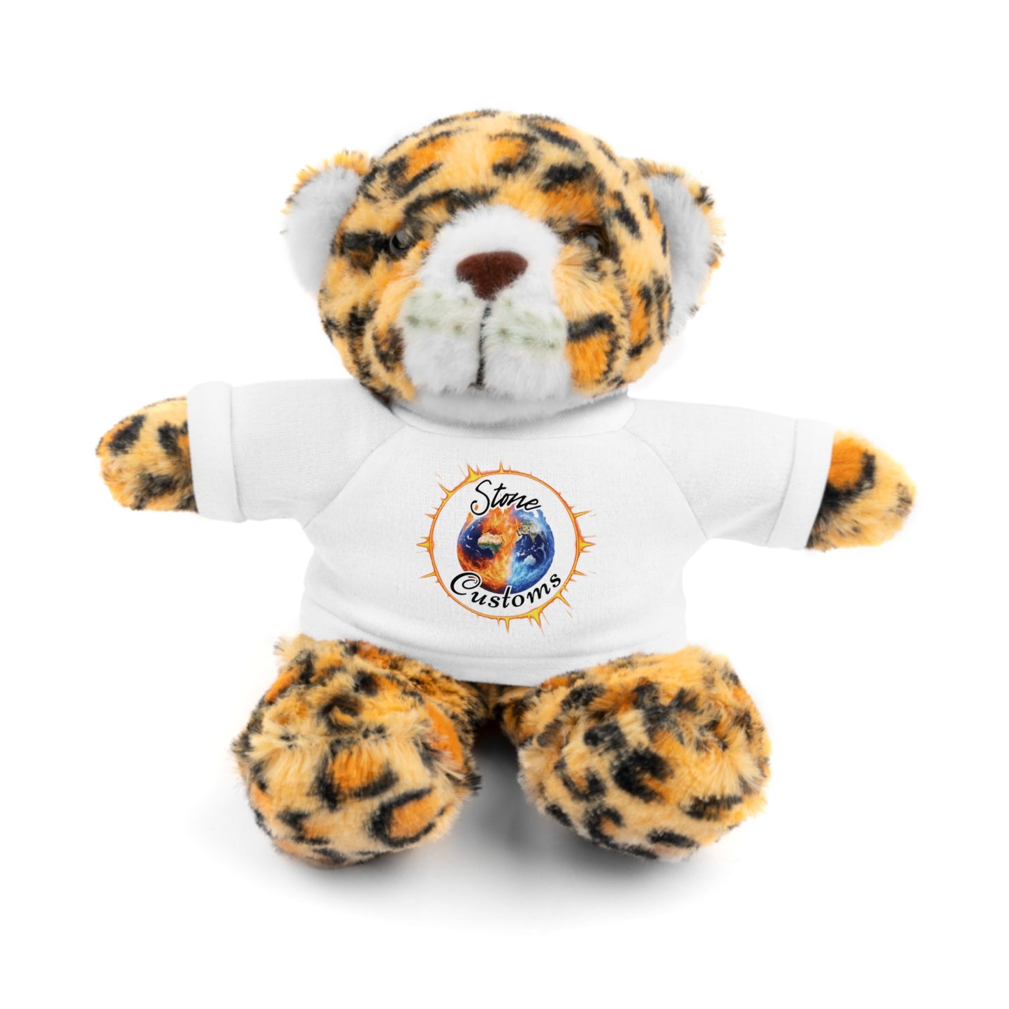 "Stone Customs" Stuffed Animals with Logo Tee