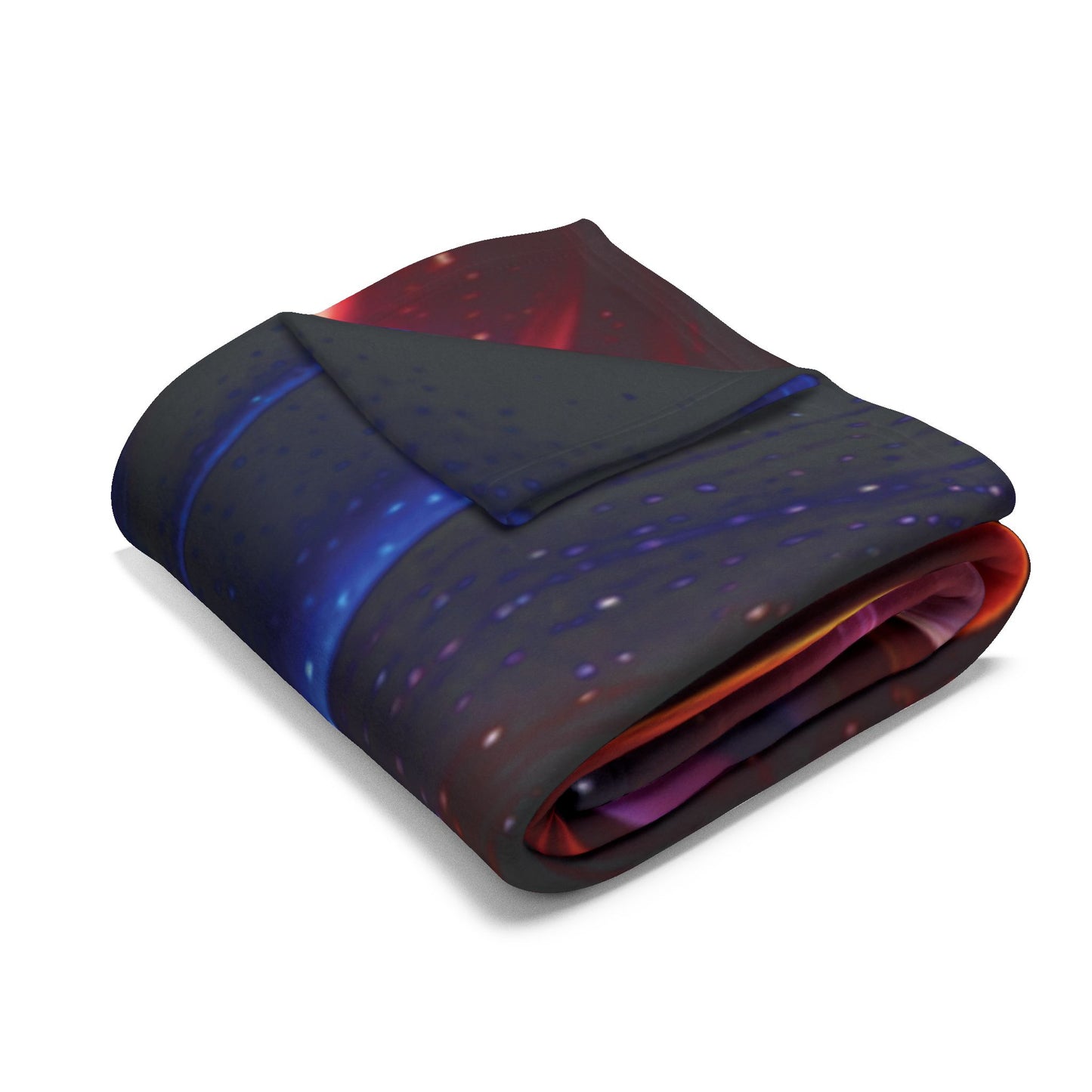 "Cosmic Spiral" Arctic Fleece Blanket