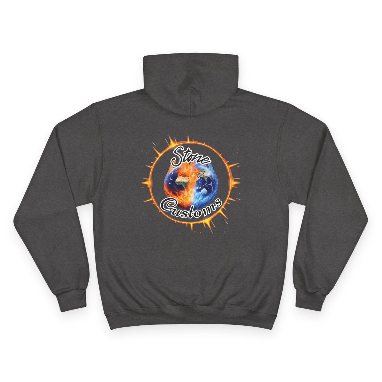 Fun & Unique Champion Hoodie - "I'm Extremely Unstable! Run!!" with “Stone Customs” Logo on back