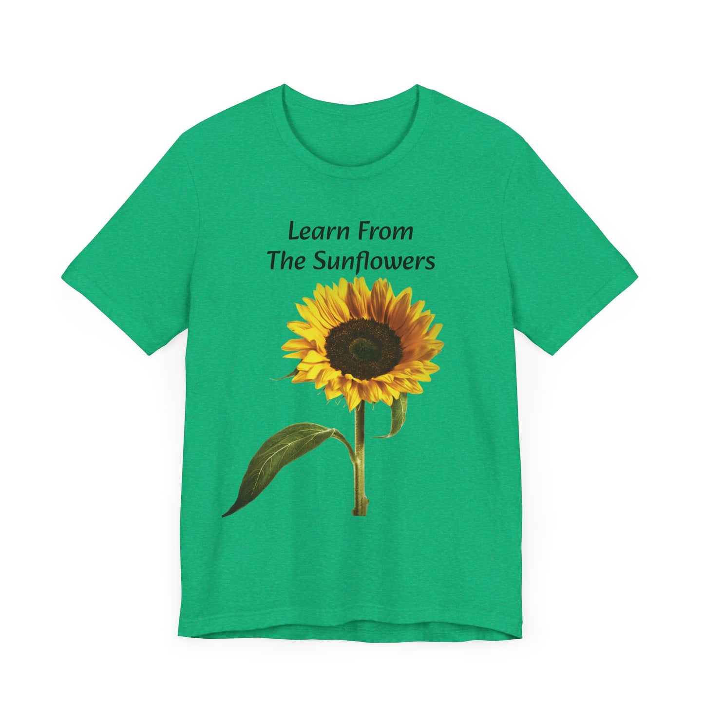 "Sunflower - Rise" Unisex Jersey Short Sleeve Tee 2