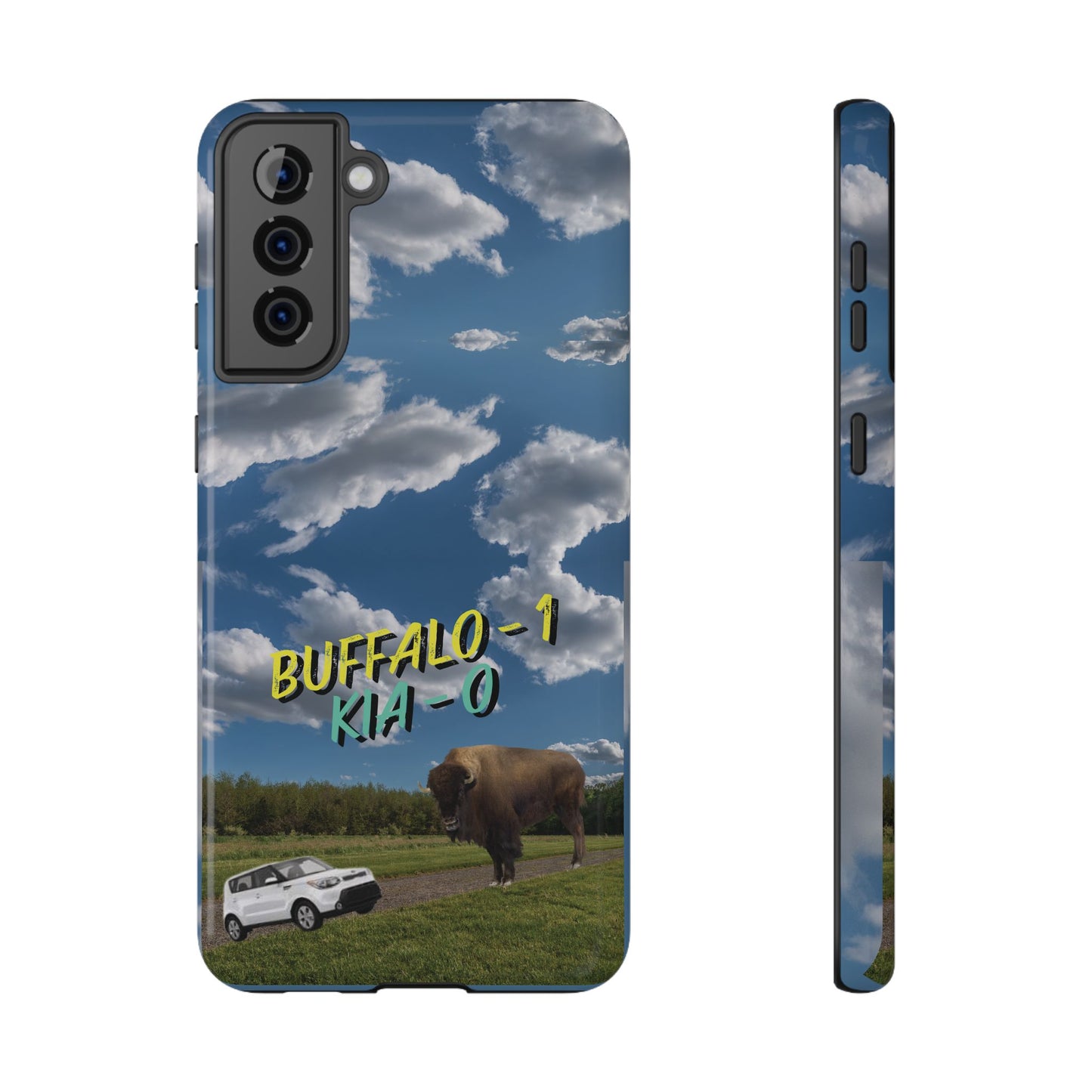 "Buffalo vs Kia" Impact-Resistant Cases