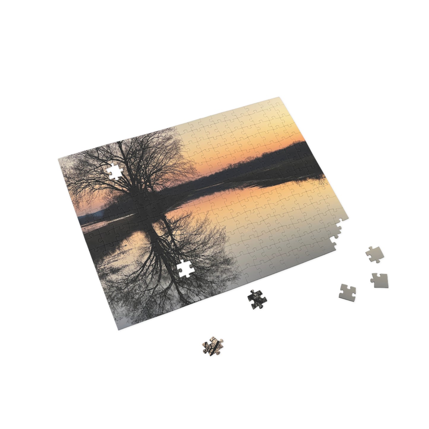 “Reflection At Sunset” Puzzle (96, 252, 500, 1000-Piece)