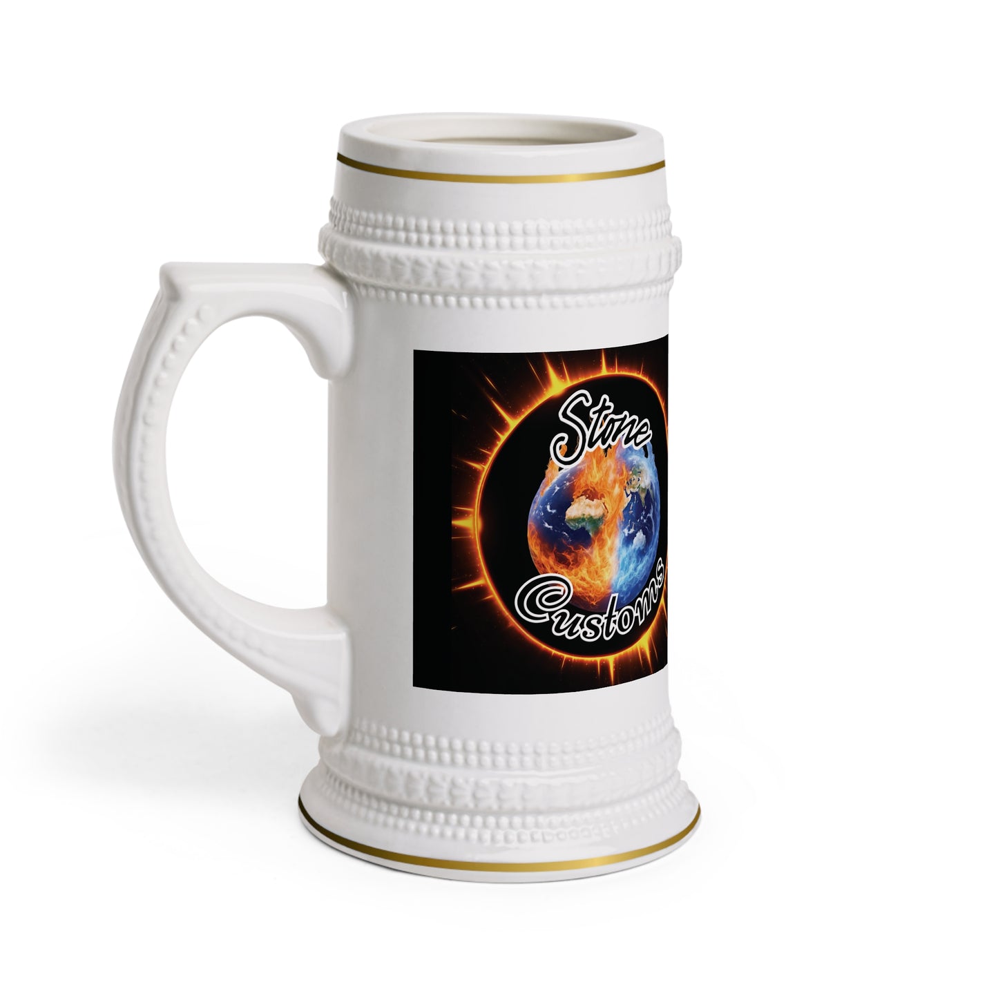 "Stone Customs" Beer Stein Mug