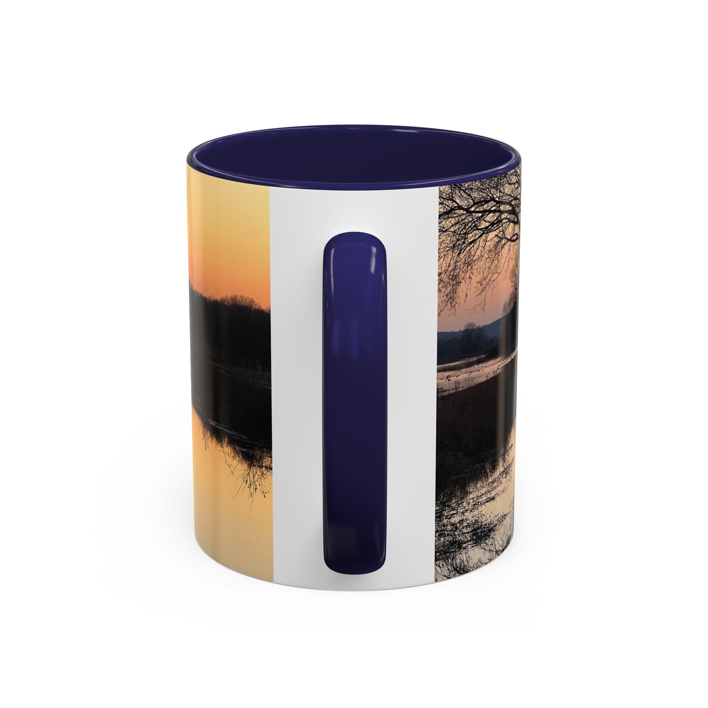 “Reflection At Sunset” Accent Coffee Mug (11, 15oz)