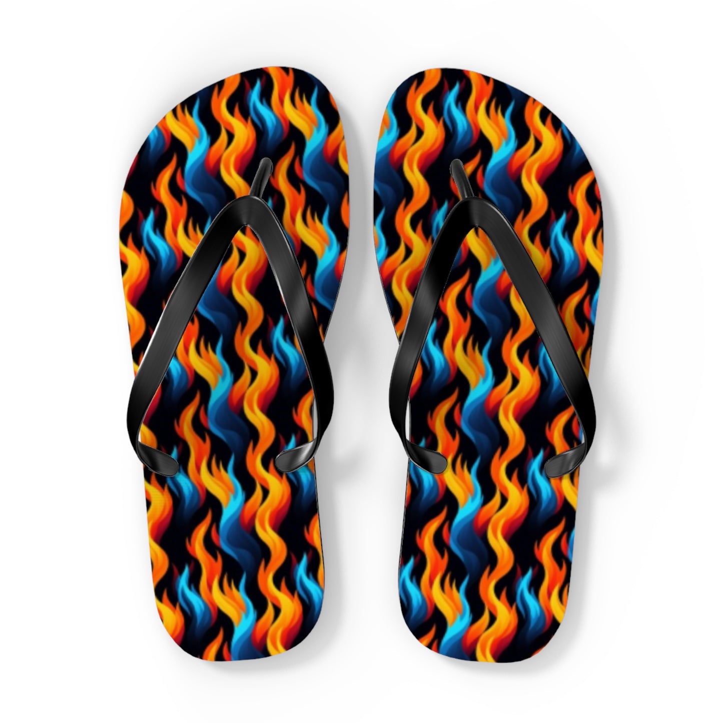 Flame Flip Flops