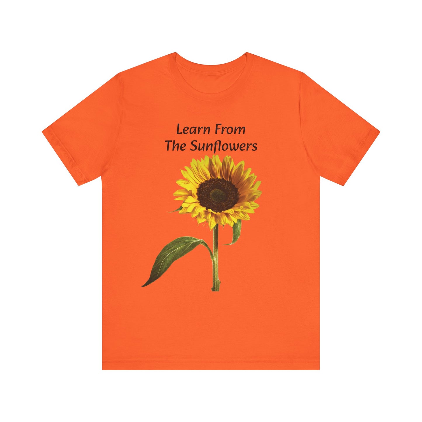 "Sunflower - Rise" Unisex Jersey Short Sleeve Tee 1