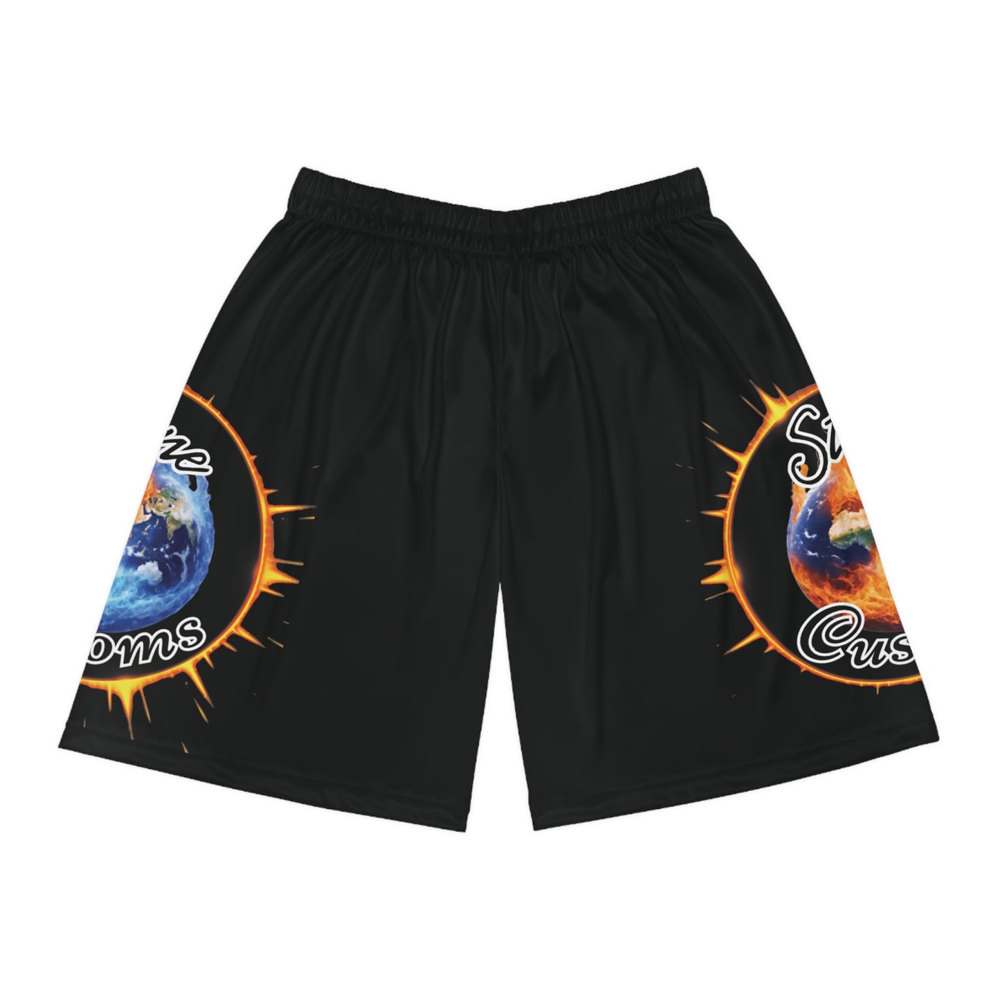 "Stone Customs" Basketball Shorts (AOP)