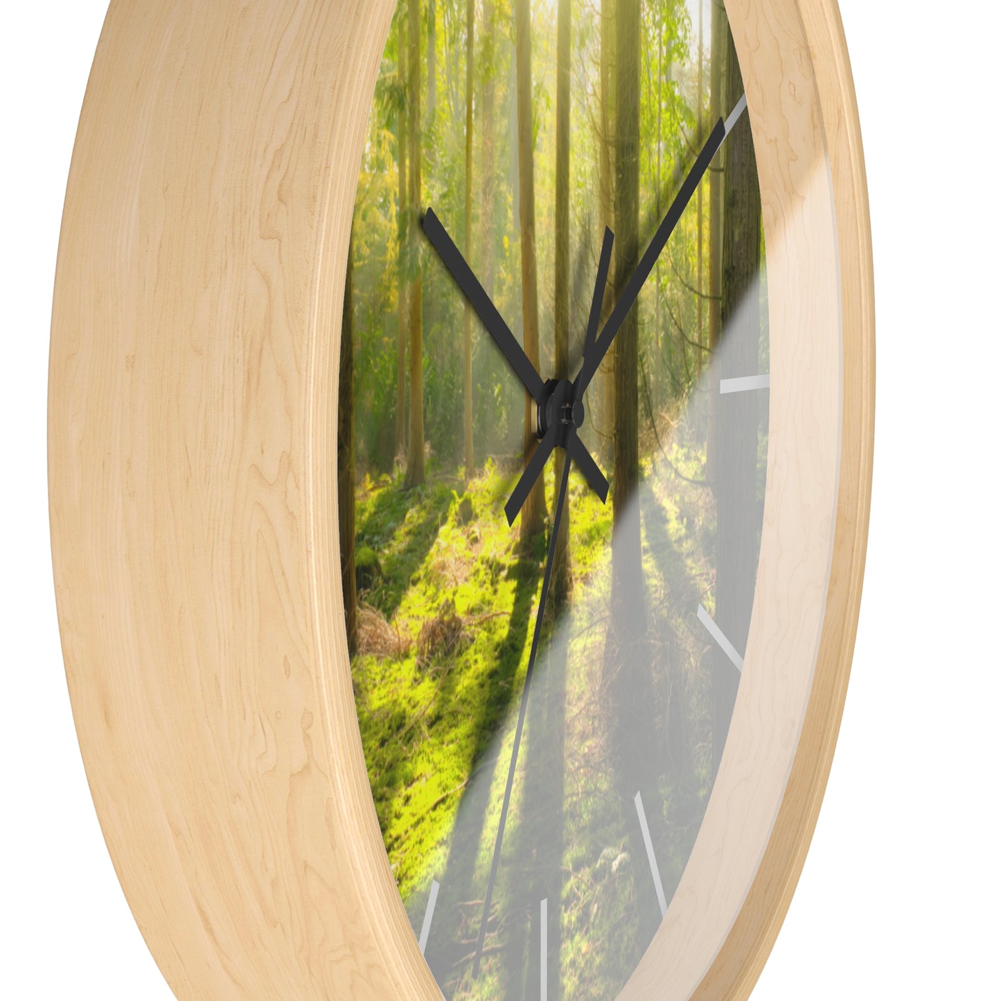 "Mossy Woodland" Wall Clock