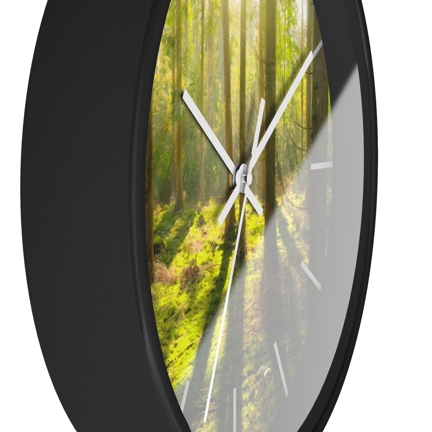 "Mossy Woodland" Wall Clock