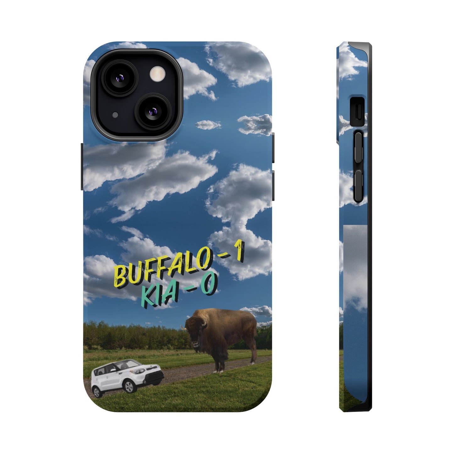 "Buffalo vs Kia" Magnetic Tough Cases