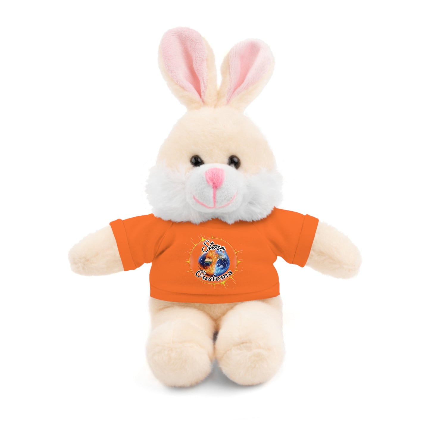"Stone Customs" Stuffed Animals with Logo Tee