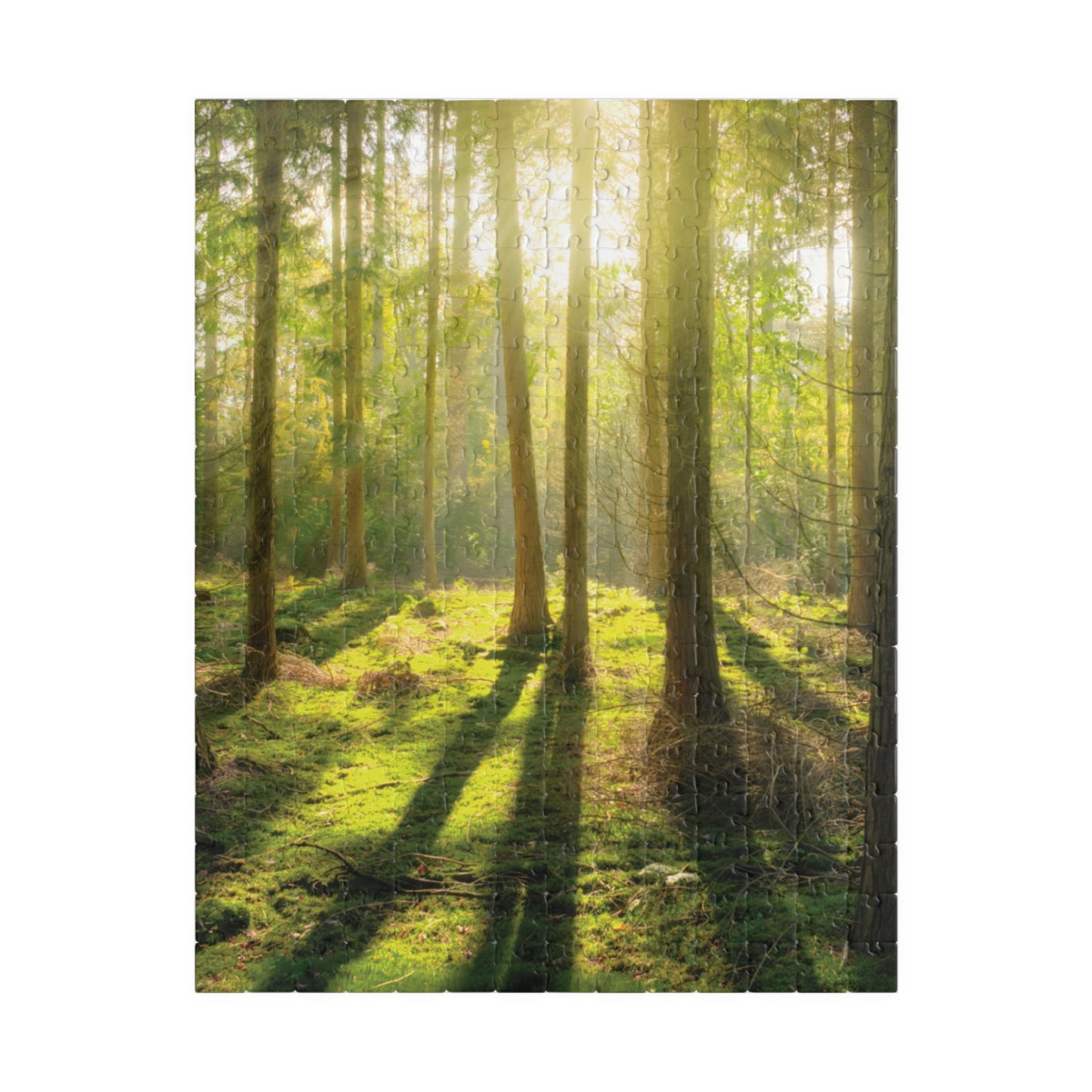 Vertical "Mossy Woodland" Puzzle (110, 252, 520, 1014-piece)