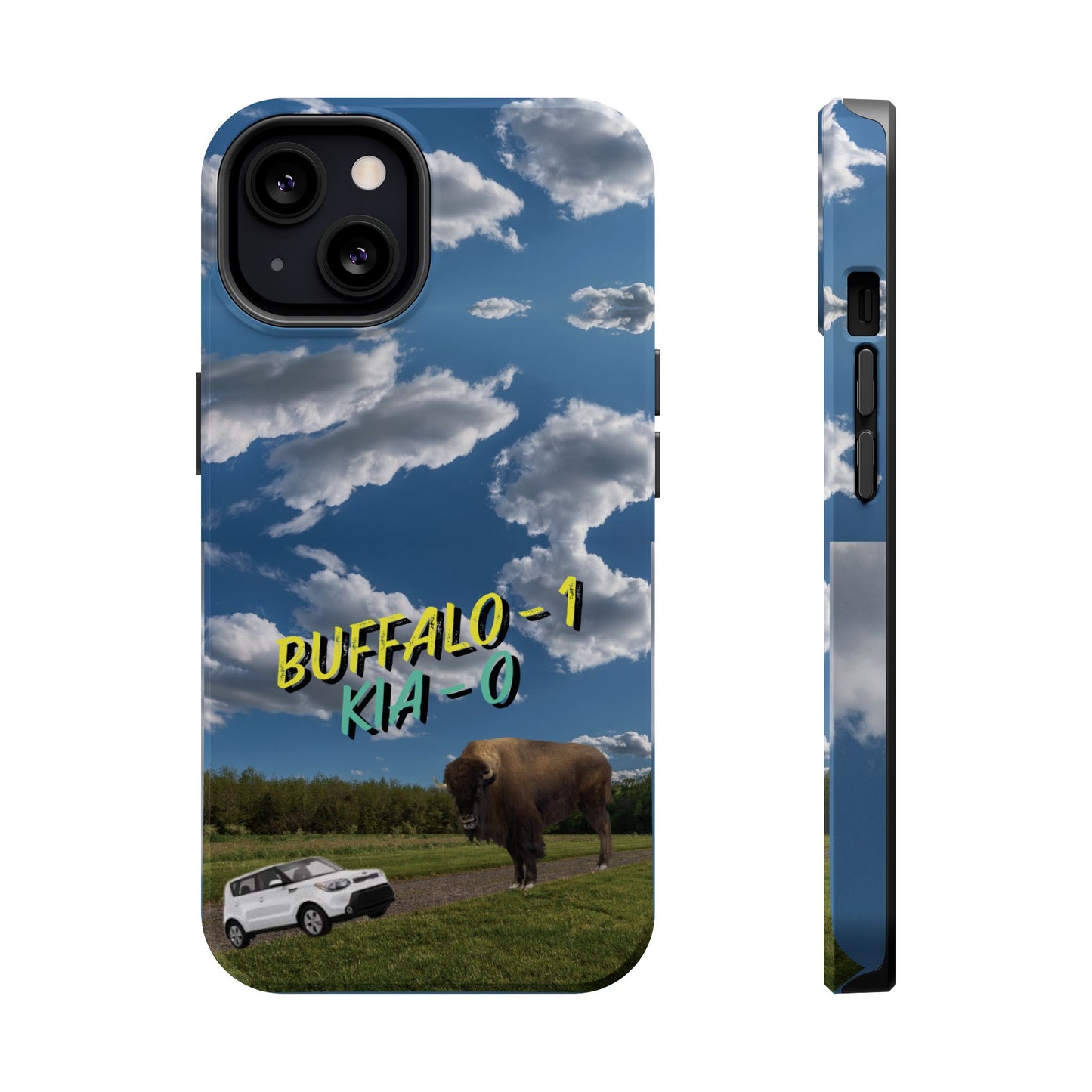 "Buffalo vs Kia" Magnetic Tough Cases