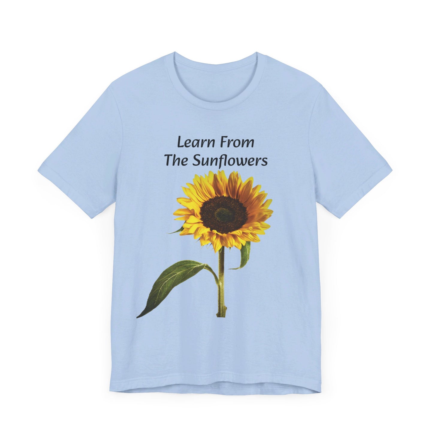 "Sunflower - Rise" Unisex Jersey Short Sleeve Tee 2