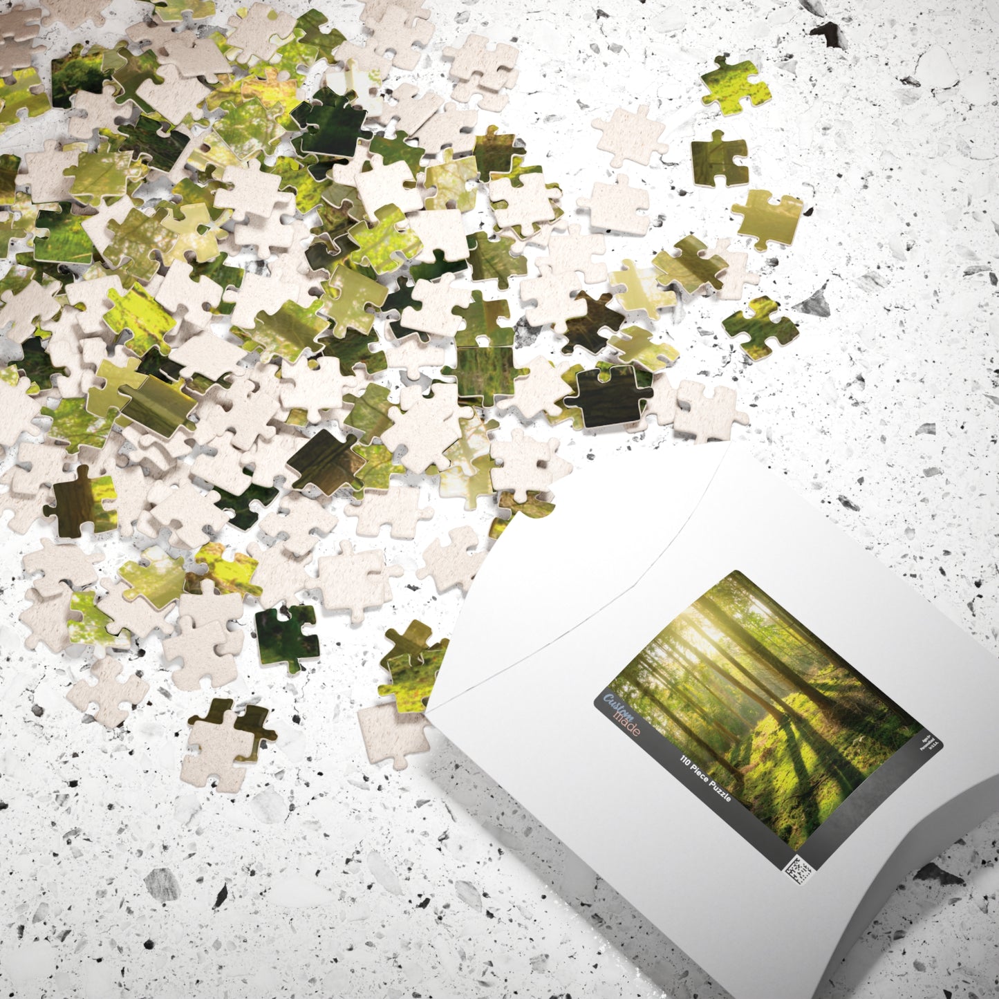 Vertical "Mossy Woodland" Puzzle (110, 252, 520, 1014-piece)