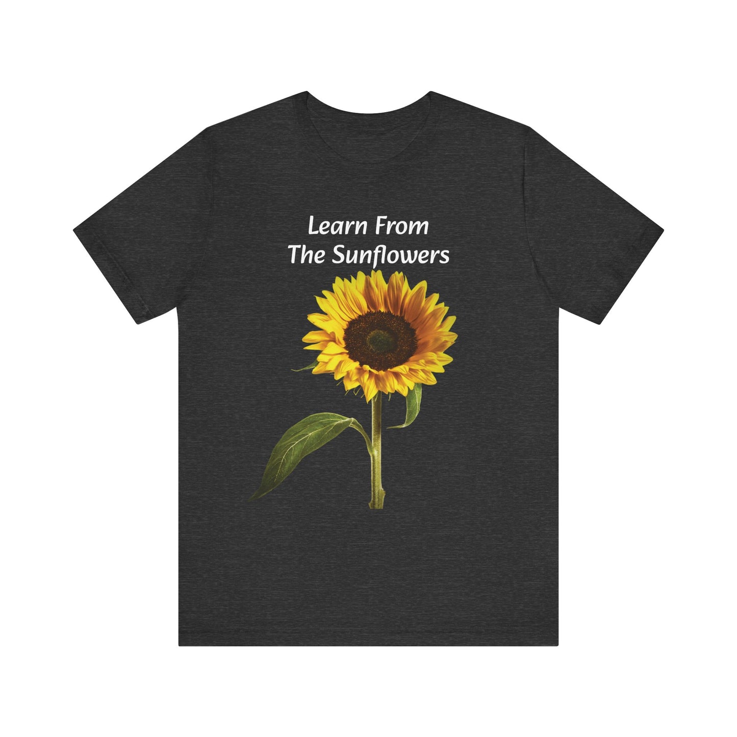 "Sunflower - Rise" Unisex Jersey Short Sleeve Tee 1