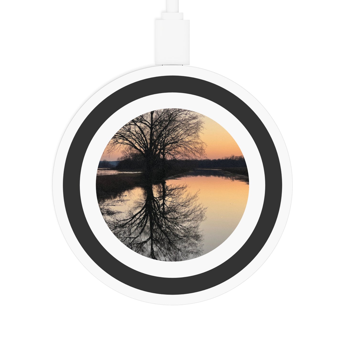 “Reflection At Sunset” Quake Wireless Charging Pad