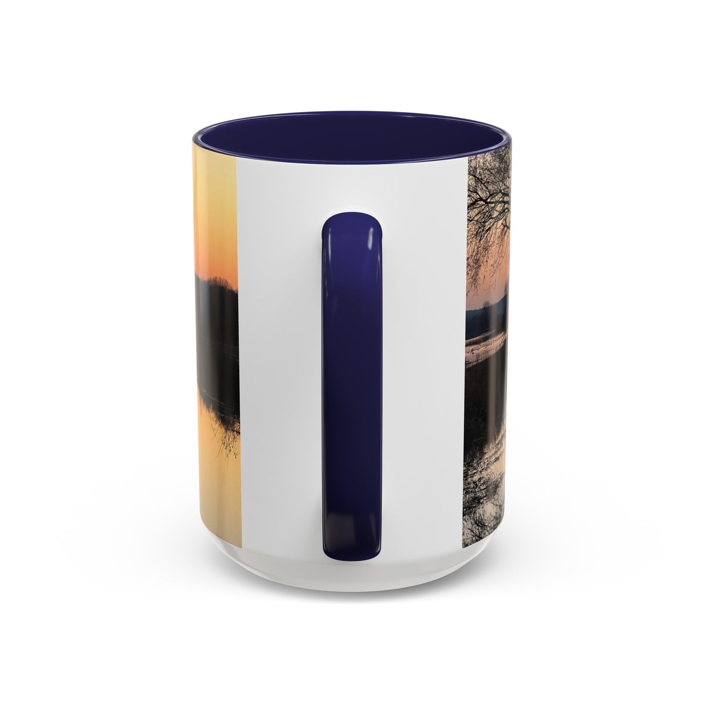 “Reflection At Sunset” Accent Coffee Mug (11, 15oz)