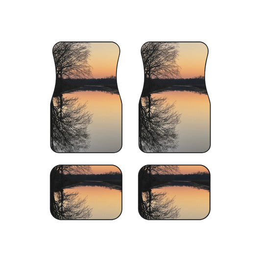 “Reflection At Sunset” Car Mats (Set of 4)