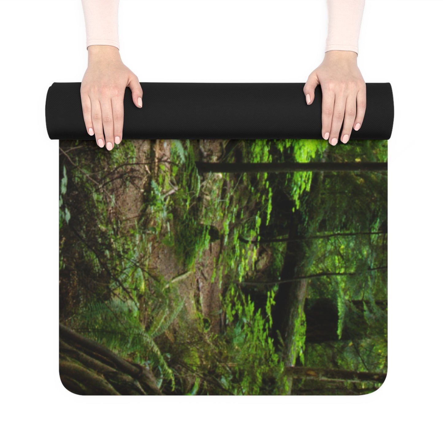 "Fallen Tree" Rubber Yoga Mat