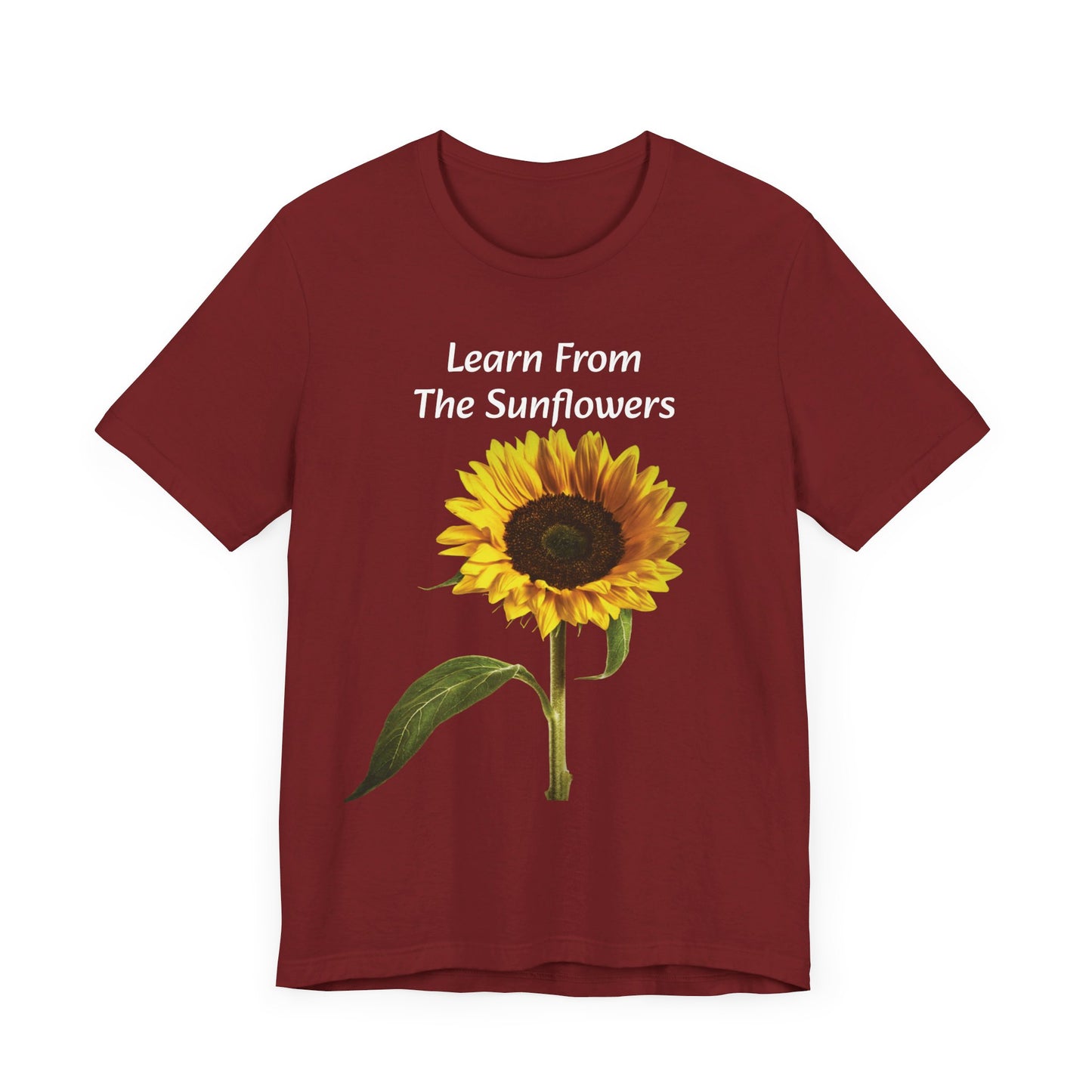 "Sunflower - Rise" Unisex Jersey Short Sleeve Tee 1