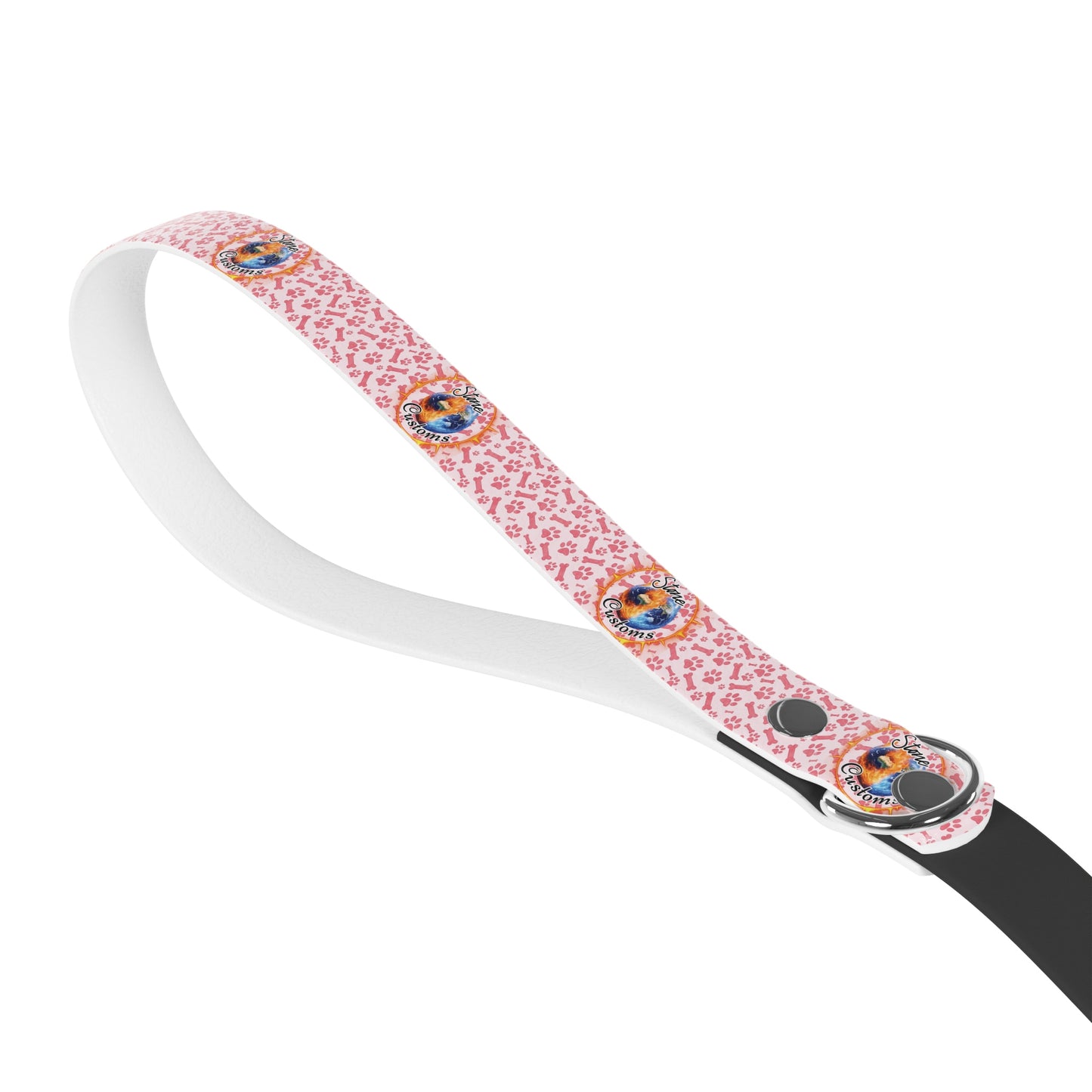 Pink "Bones & Paws/Stone Customs" Leash