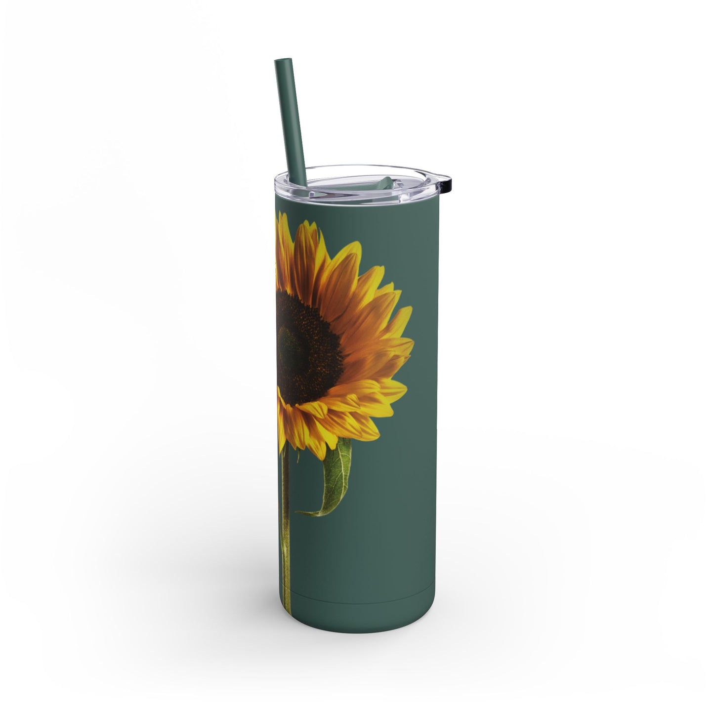 "Sunflower" Maars Maker Skinny Matte Tumbler, 20oz