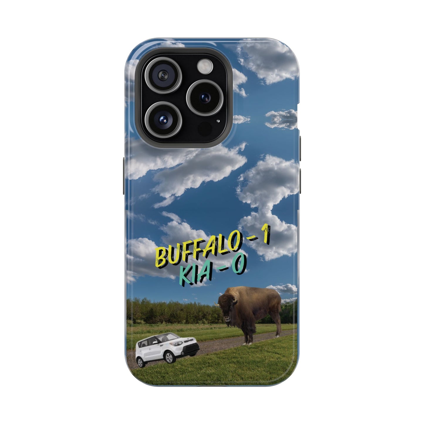 "Buffalo vs Kia" Impact-Resistant Cases