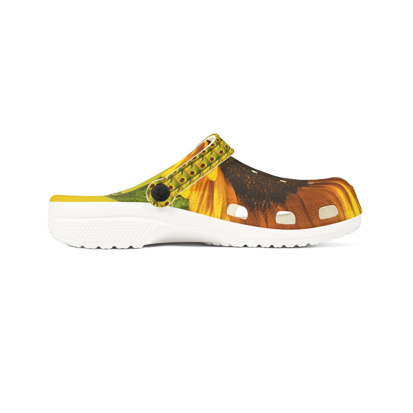 "Sunflower" EVA Foam Rubber Shoes (AOP)