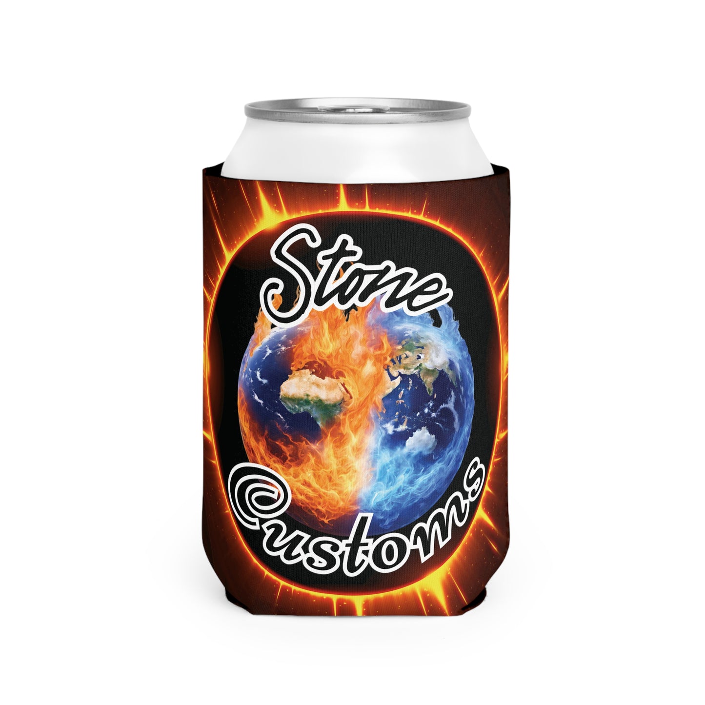 "Stone Customs" Can Cooler Sleeve