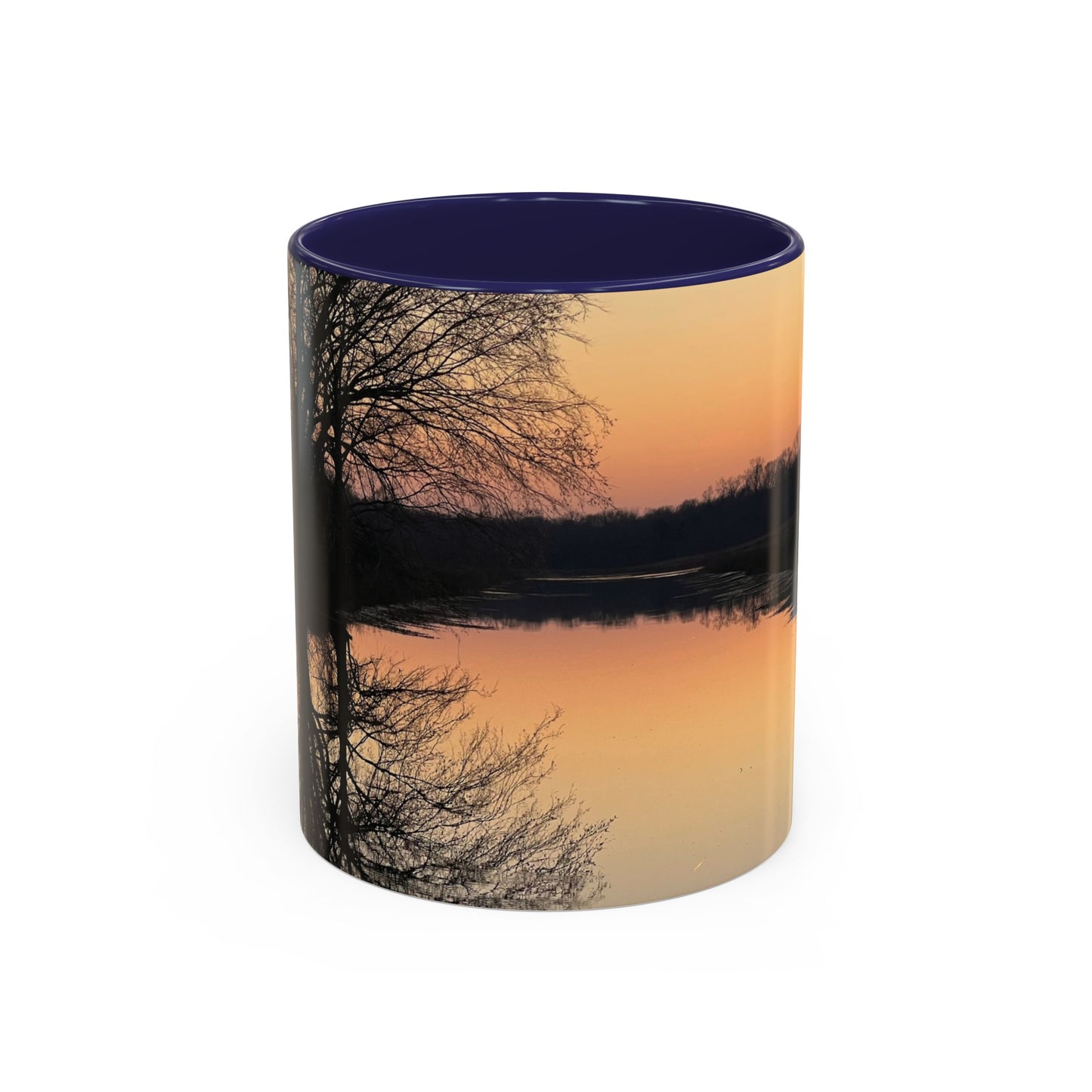 “Reflection At Sunset” Accent Coffee Mug (11, 15oz)