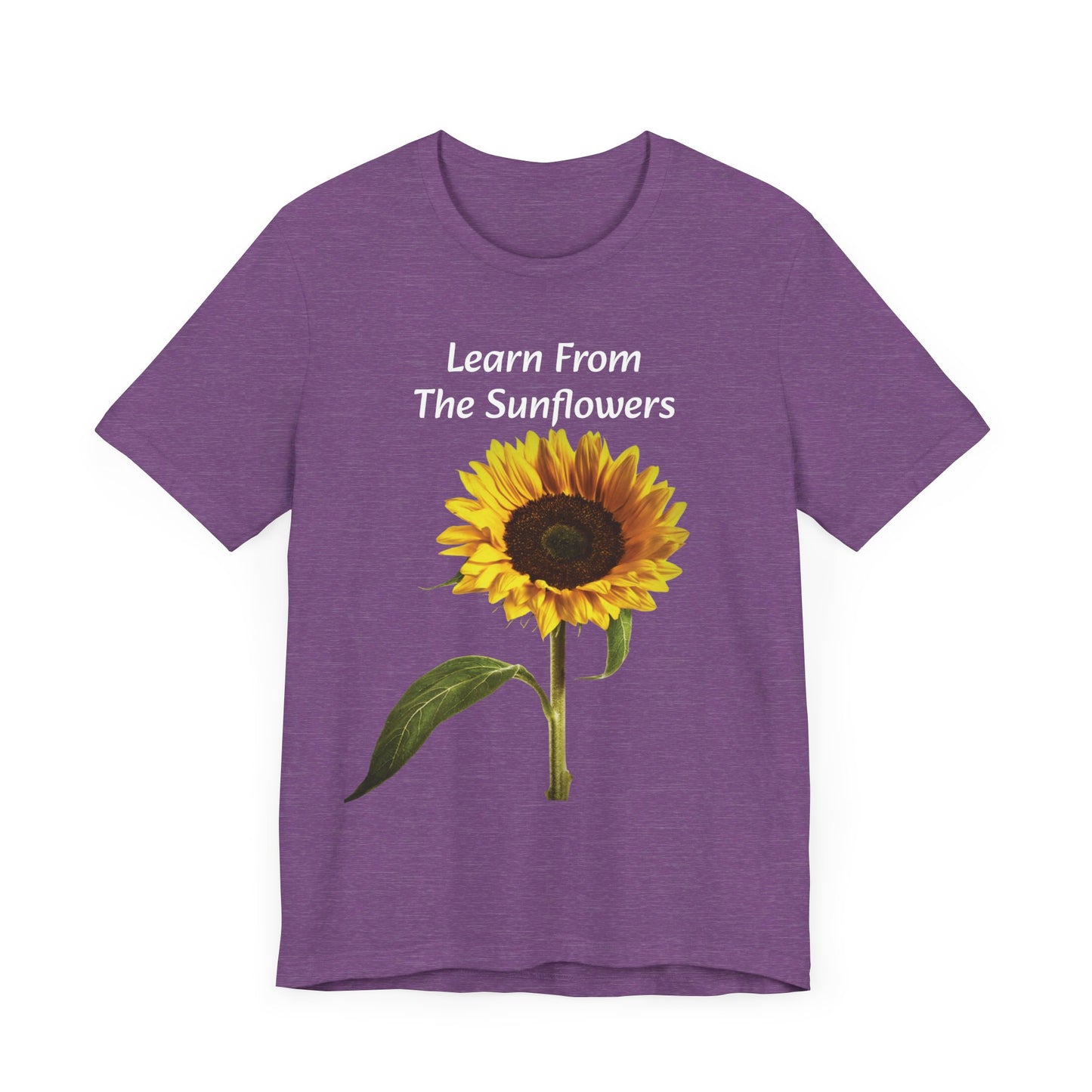 "Sunflower - Rise" Unisex Jersey Short Sleeve Tee 3