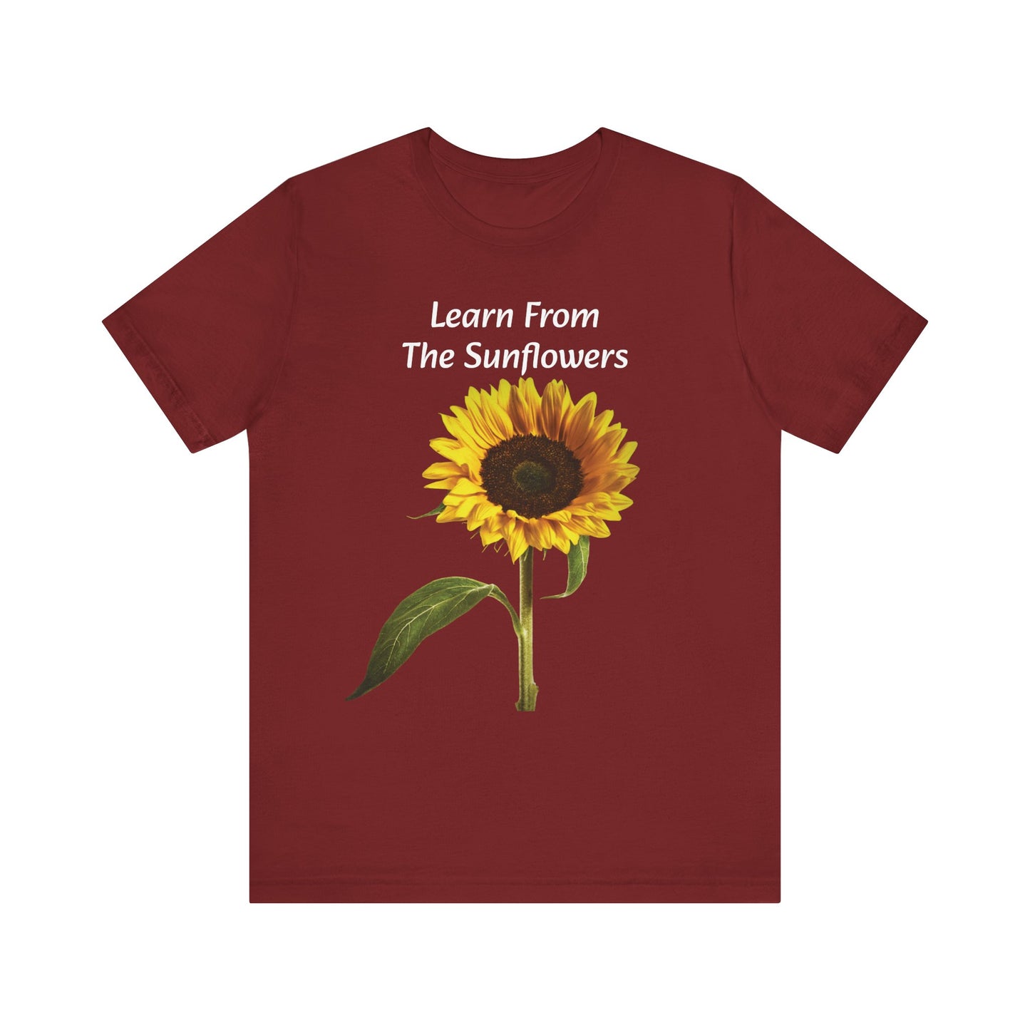 "Sunflower - Rise" Unisex Jersey Short Sleeve Tee 1