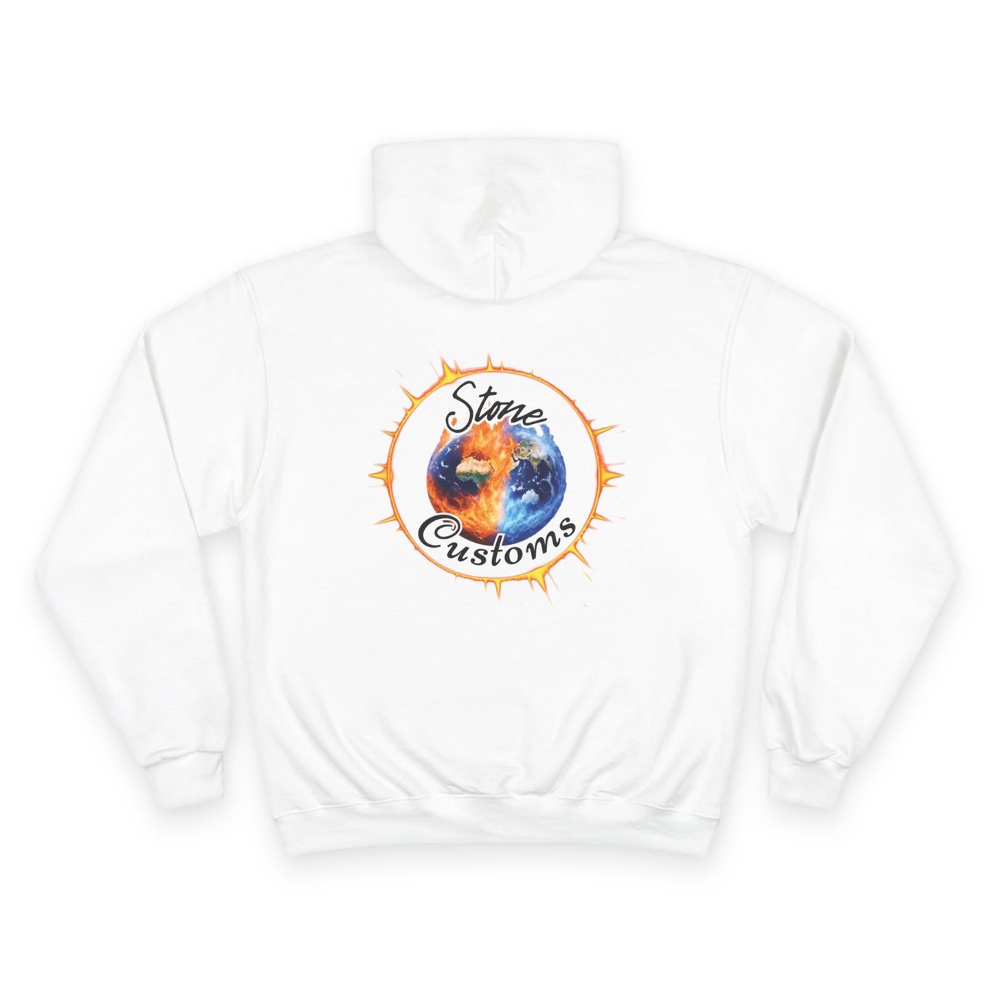 Fun & Unique Champion Hoodie - "I'm Extremely Unstable! Run!!" with “Stone Customs” Logo on back