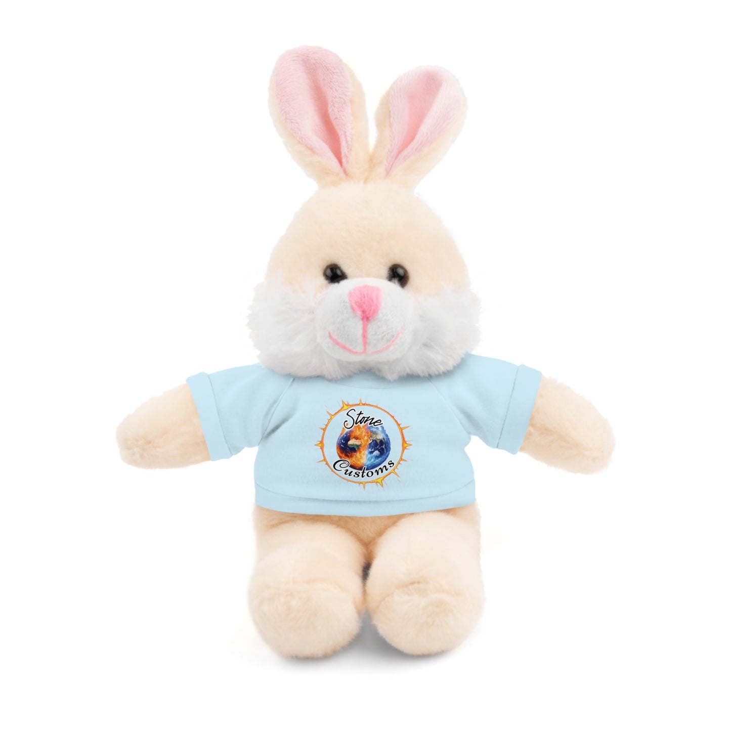 "Stone Customs" Stuffed Animals with Logo Tee