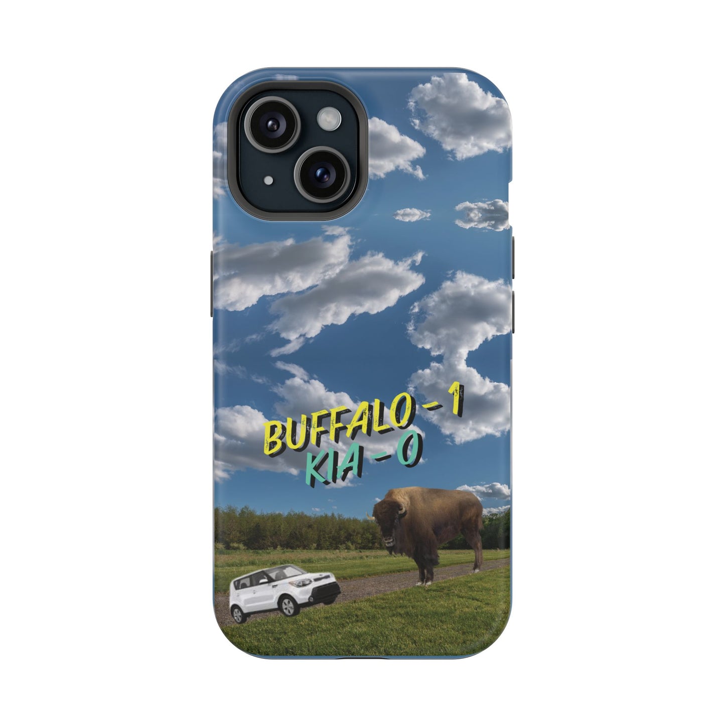 "Buffalo vs Kia" Magnetic Tough Cases