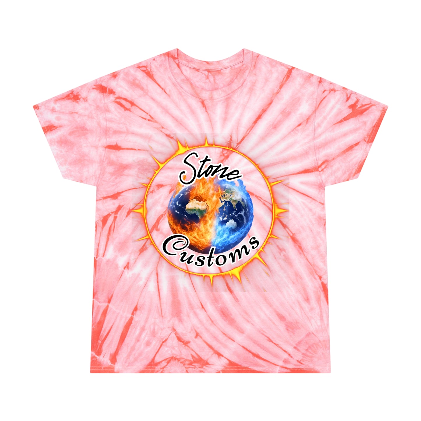 "Stone Customs" Tie-Dye Tee, Cyclone