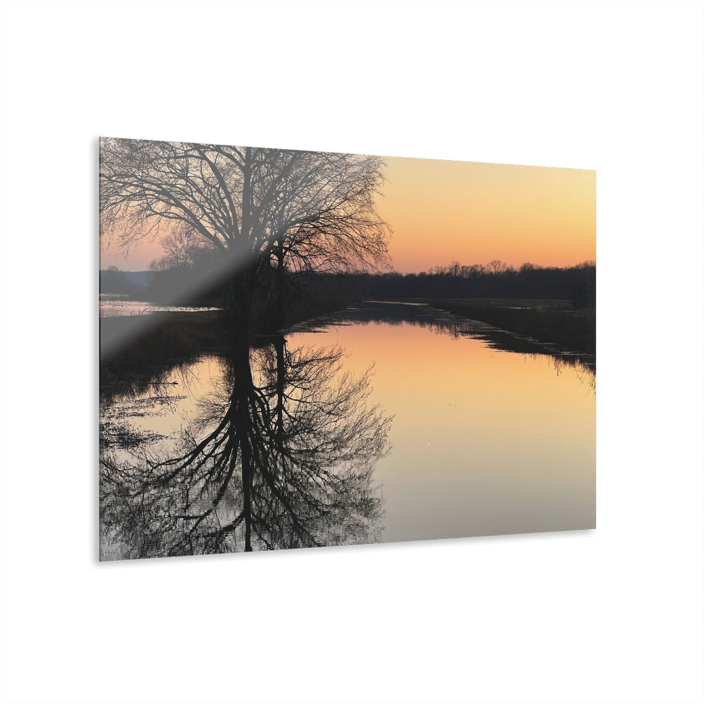 “Reflection At Sunset” Acrylic Prints (French Cleat Hanging)