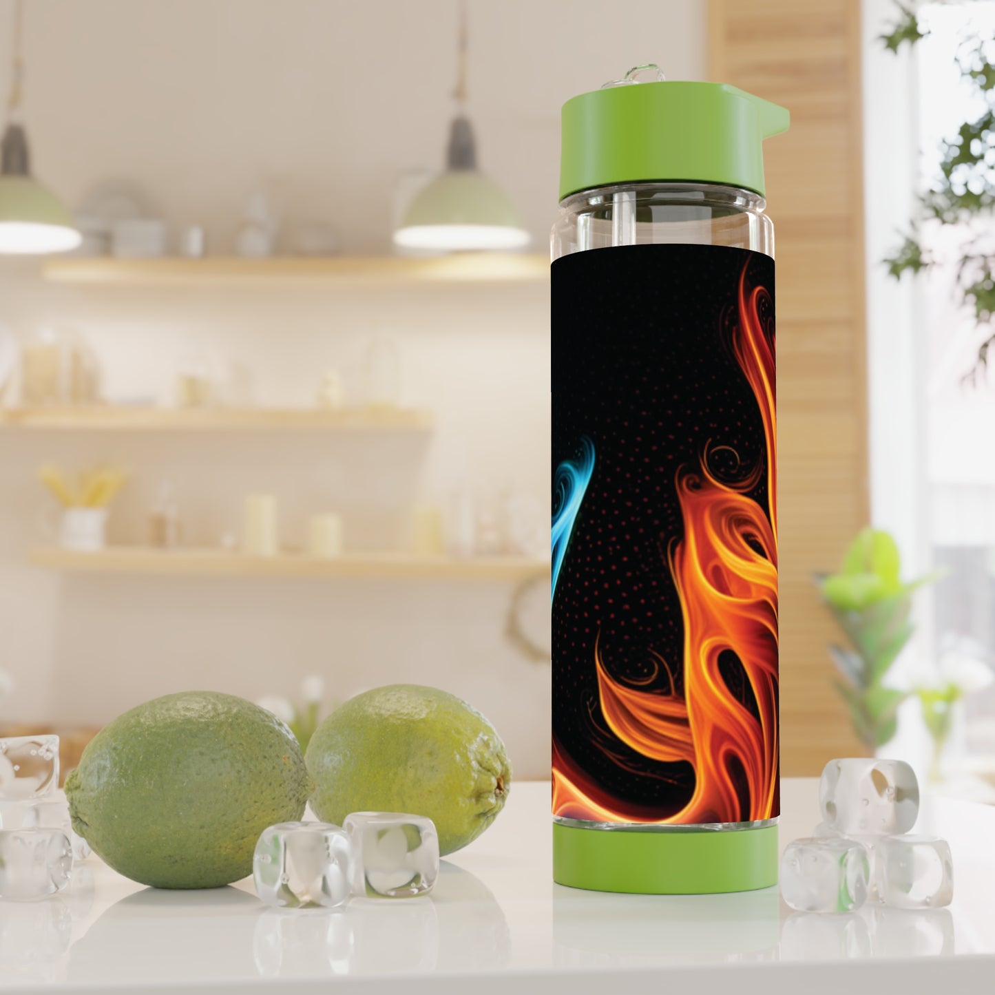 "Dancing Flames" Infuser Water Bottle