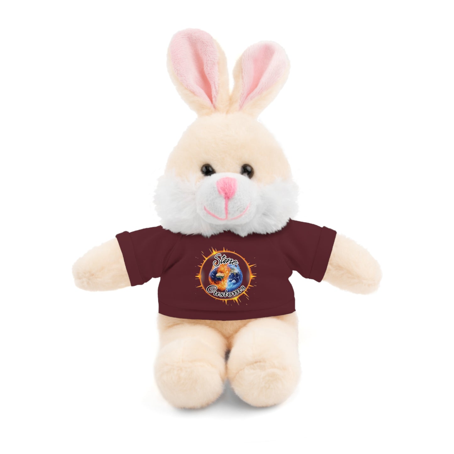 "Stone Customs" Stuffed Animals with Logo Tee