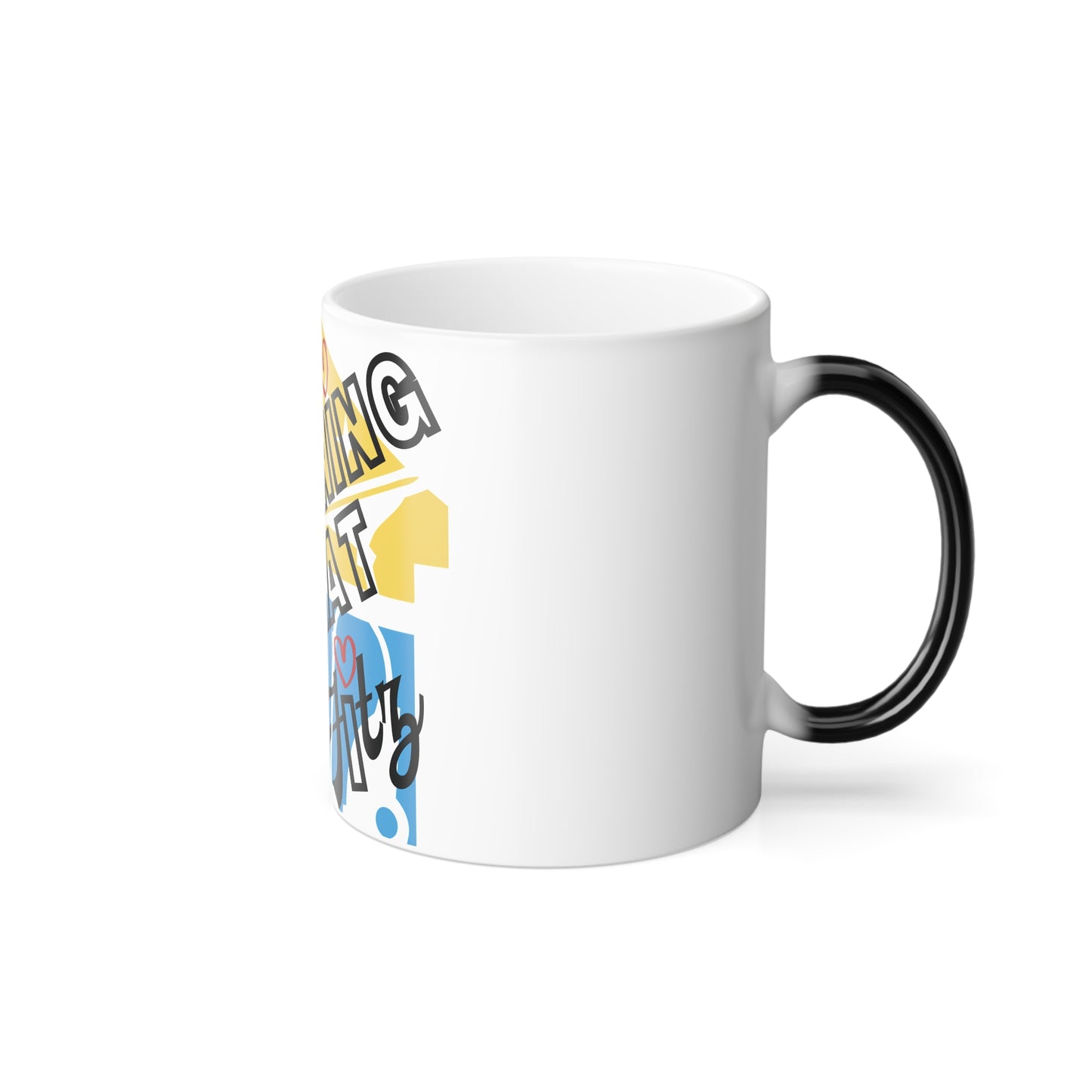 "Cleaning That Fitz" Logo Color Morphing Mug, 11oz