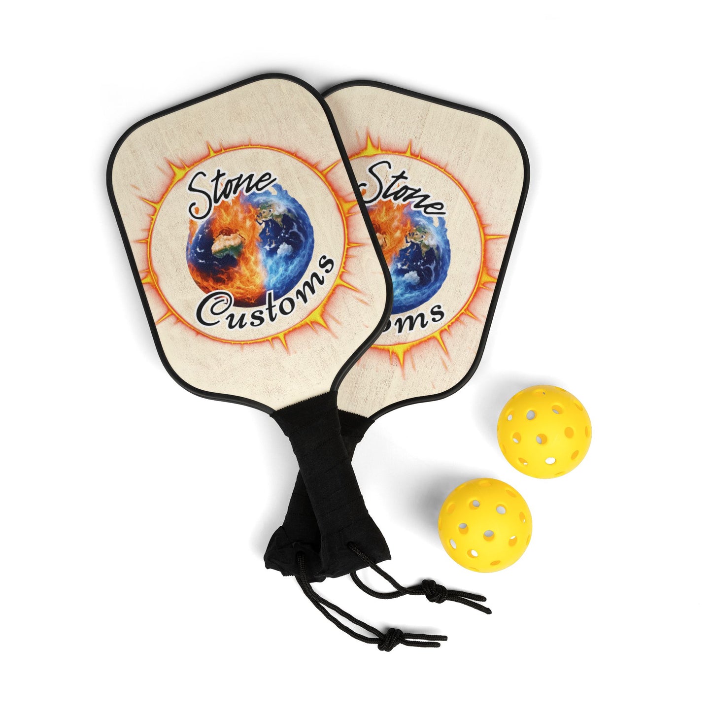 "Stone Customs" Pickleball Kit