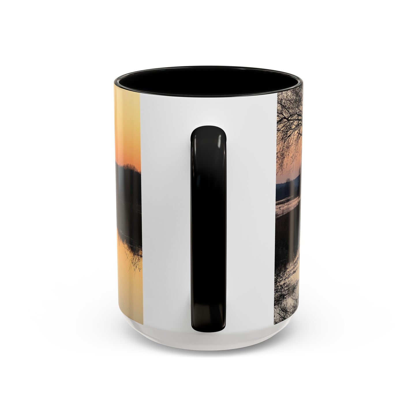 “Reflection At Sunset” Accent Coffee Mug (11, 15oz)