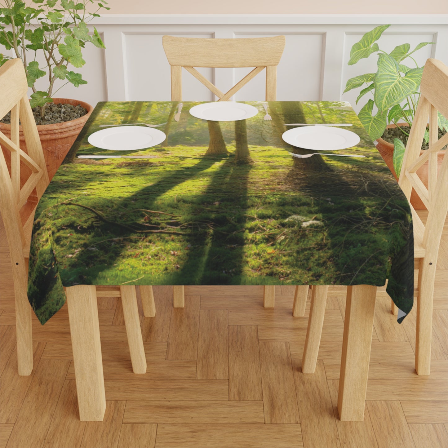 "Mossy Woodland" Tablecloth