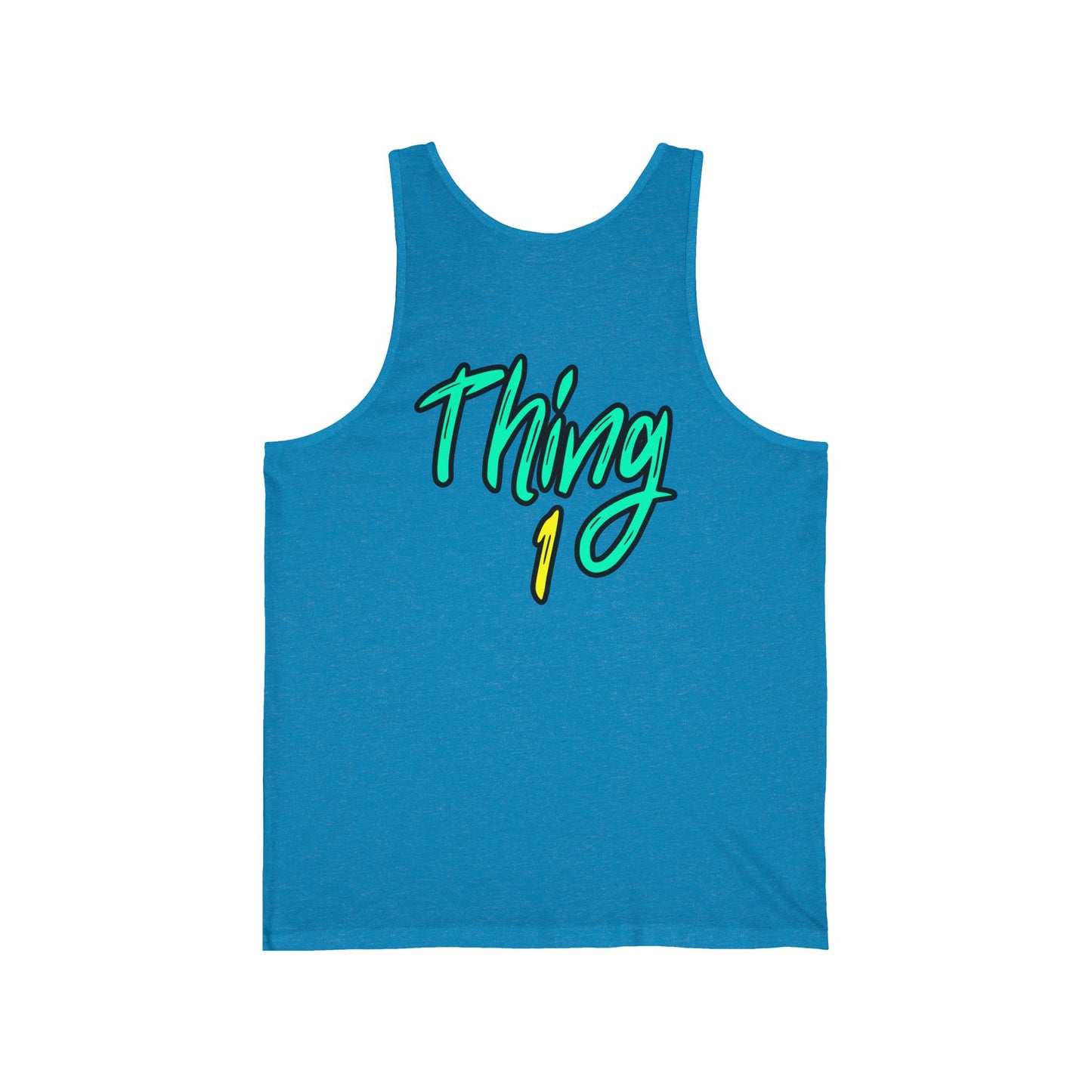 "Buffalo vs Kia" "Thing 1" Unisex Jersey Tank