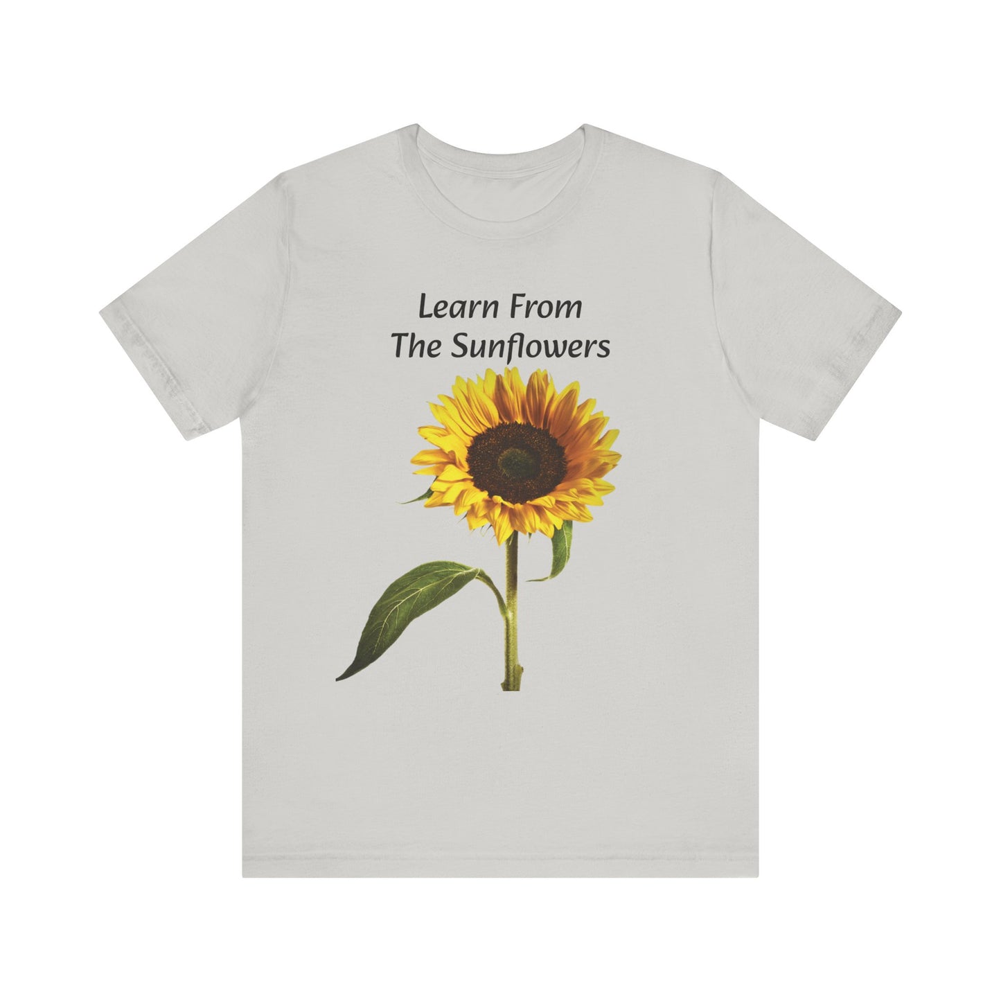 "Sunflower - Rise" Unisex Jersey Short Sleeve Tee 1