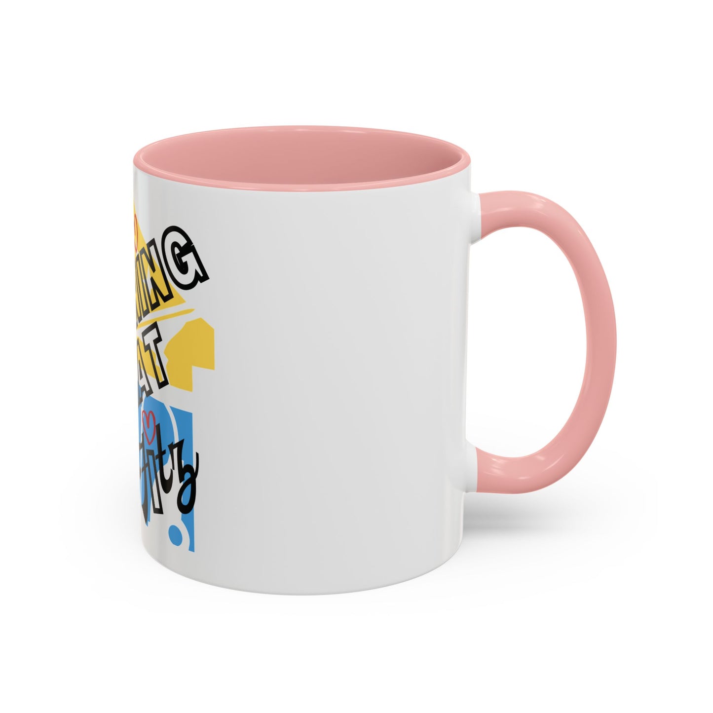 "Cleaning That Fitz" Logo Accent Coffee Mug (11, 15oz)