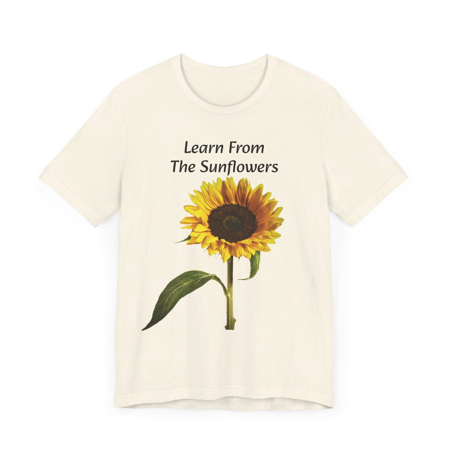 "Sunflower - Rise" Unisex Jersey Short Sleeve Tee 1