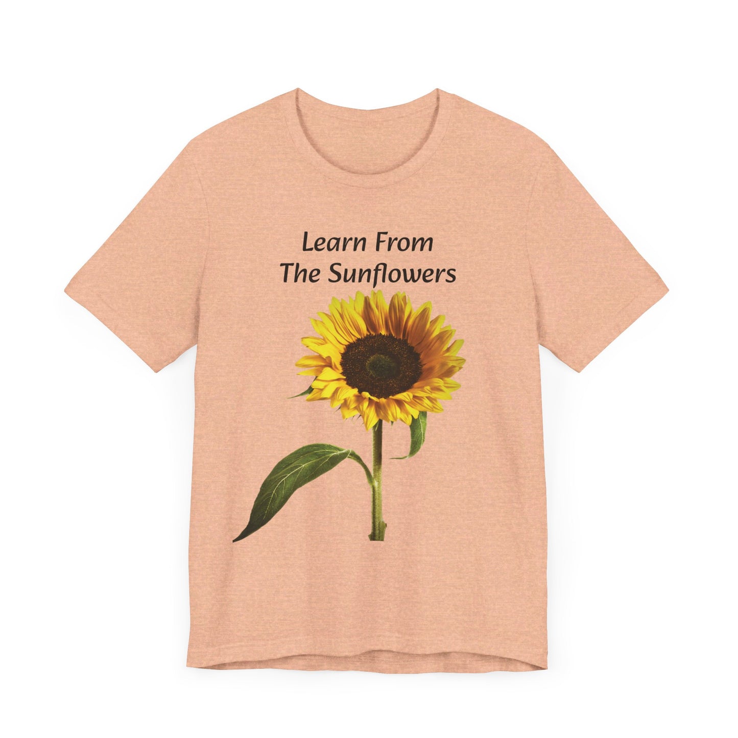 "Sunflower - Rise" Unisex Jersey Short Sleeve Tee 3